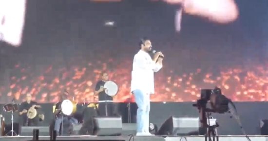 أحمد عصام يقدم عروض فايروركس مميزة بحفل الكينج والكابو فى مهرجان العلمين