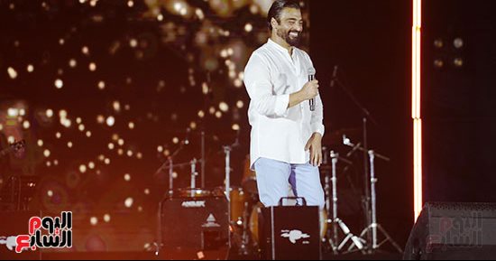 حميد الشاعري من مهرجان العلمين: مجهود كبير من المتحدة ويا رب صوتنا يوصل للعالم