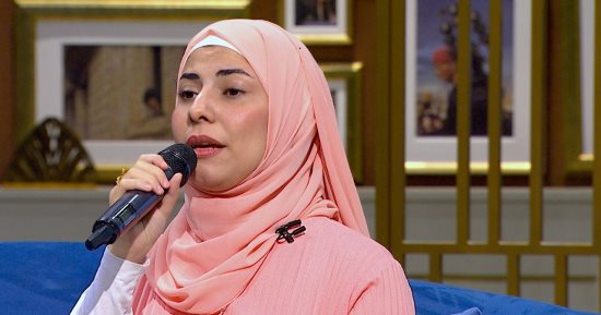 المنشدة غادة تشدو بأجمل الابتهالات في "واحد من الناس"