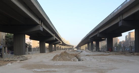 ساحات انتظار وبارتشينات جديدة بين شارع فيصل وكوبرى الشيشينى.. اعرف التفاصيل
