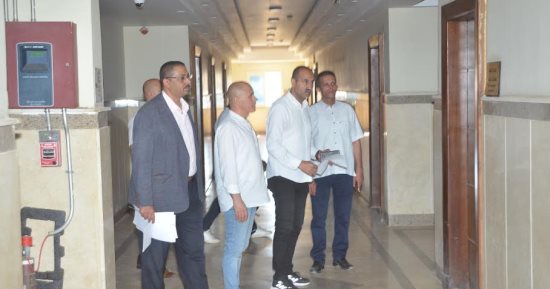 محافظة بنى سويف تبدأ تطبيق العمل يوم الأحد من المنزل أونلاين