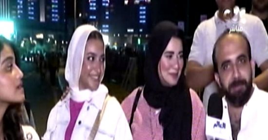 "من مصر" يرصد إقبال الجماهير على حفل إليسا وتامر عاشور بمهرجان العلمين