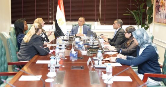 نائب وزيرة التخطيط يلتقى رؤساء مجلس الأعمال الأفريقى ومجموعة "الابتكار"