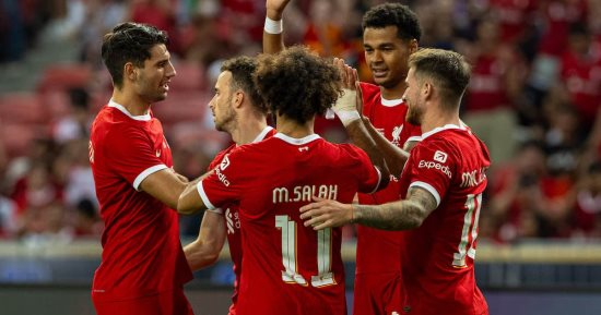 سوبوسلاي يفتتح أهداف ليفربول أمام أستون فيلا مبكرا بالدقيقة 3.. فيديو
