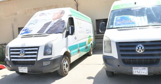 قافلة طبية بشركة "غزل المحلة" استعدادا لانطلاق فعاليات التنمية البشرية
