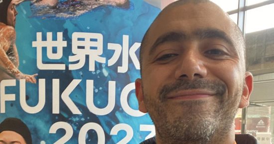 أحمد حمدي يحرز ذهبية 400 متر متنوع فى بطولة العالم للسباحة للماسترز باليابان