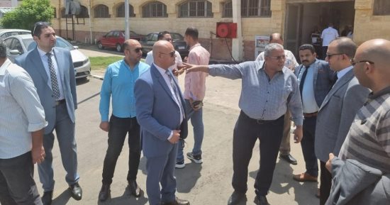 3 قرارات هامة للنيابة الإدارية بعد معاينة موقع حريق مستشفى دمياط الجامعى