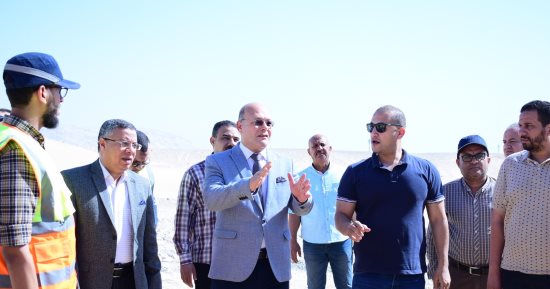 "النعمانى" يتفقد منشآت المقر الجديد لجامعة سوهاج بتكلفة 3 مليارات جنيه.. صور