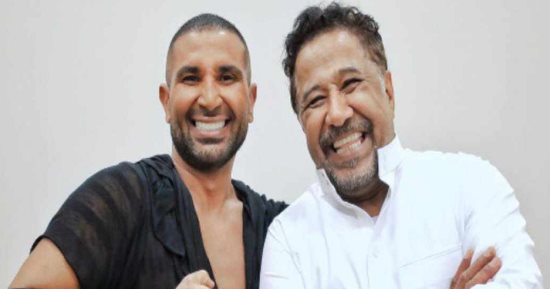 أحمد سعد معبرًا عن حبه للشاب خالد: أنت فنان كبير وعظيم وتاريخ كبير