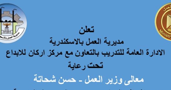 وزارة العمل: تدريب مهني على صناعة "المالتي ميديا" لشباب الإسكندرية