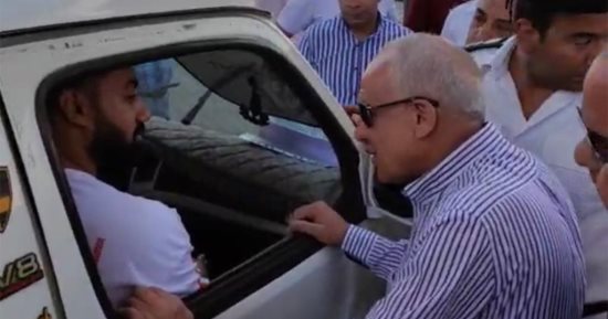 محافظ الجيزة يطمئن على انتظام العمل داخل موقف المريوطية الجديد.. فيديو