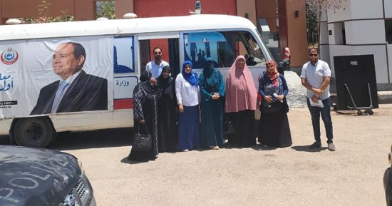 تقديم خدمات طبية مجانية بالأقصر ضمن حملة 100 يوم صحة.. صور