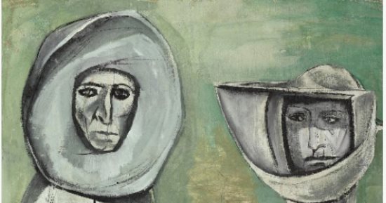 لوحة عبد الهادى الجزار تزين معرض لوحات العالم العربى فى مزاد كريستيز