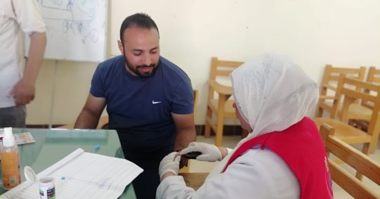 مديرية الشباب والرياضة بكفر الشيخ تستقبل حملة "100 يوم صحة"
