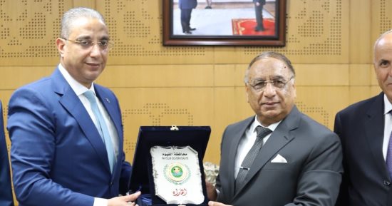 محافظ الفيوم يهنئ رئيس هيئة قضايا الدولة بتولي مهام منصبه
