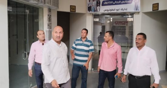 سكرتير عام بنى سويف يتفقد معرض "شباب مصر" بعد إعادة الإنشاء والتأهيل