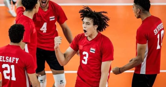 ناشئو الطائرة أمام بلغاريا اليوم فى تحديد مراكز بطولة العالم