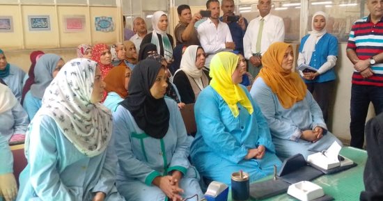 استمرار فعاليات "البناء والتمكين" لعمال شركة مصر للغزل والنسيج وأسرهم  