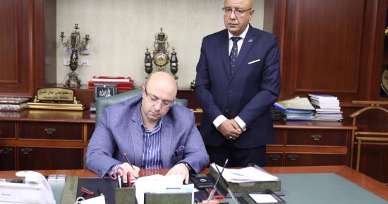 محافظ بنى سويف يعتمد نتيجة الطلاب المقبولين بمدارس التمريض 