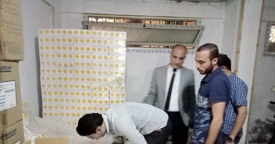 ضبط 13 ألف علبة دواء داخل مخزن غير مرخص فى بنى سويف