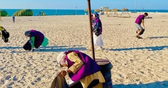 "شواطئنا أجمل".. مبادرة لتنظيف شواطئ العريش