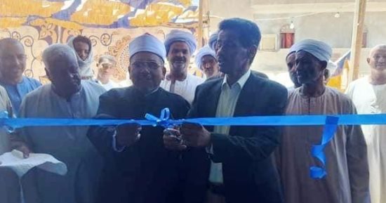 افتتاح مسجد بالعدوة فى إدفو بتكلفة 5 ملايين جنيه بالجهود الذاتية