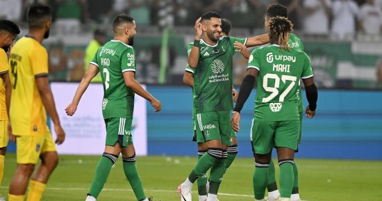 الأهلي يتفوق على الحزم بثنائية في الشوط الأول بالدوري السعودي.. فيديو