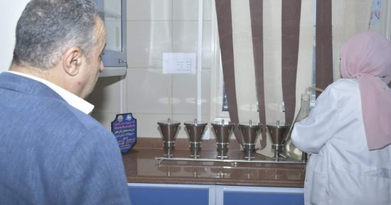 مياه دمياط: استحداث معمل بيولوجى فى الشركة