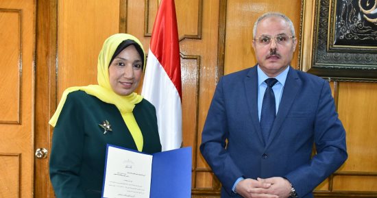 تعيين هيام لطفى مديراً عاماً لمكتب رئيس جامعة قناة السويس  