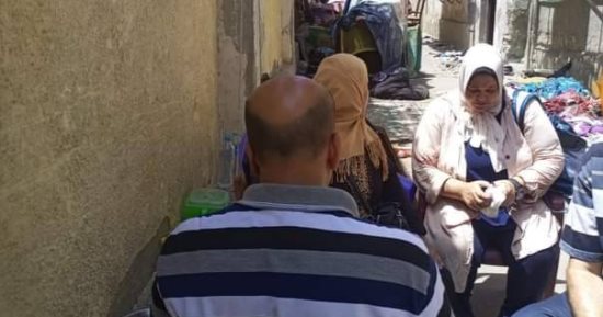 إخلاء عقار كرموز المحترق والتضامن بالإسكندرية تصرف تعويضات للمتضررين