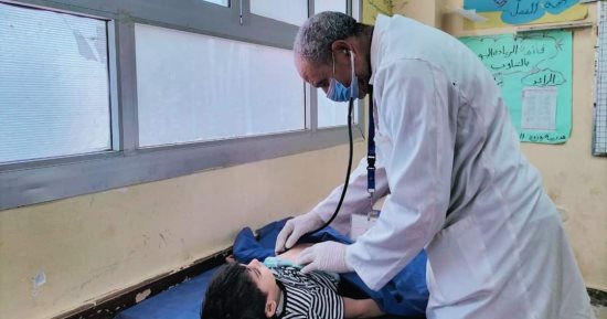  الكشف على 1677 مواطنا فى قافلة طبية بقرية دروة بمركز أشمون فى المنوفية