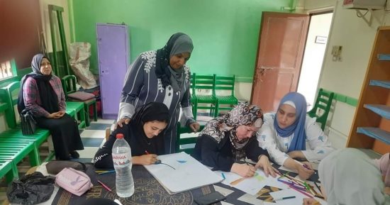 انعقاد الجمعيات العمومية بمراكز شباب كفر الشيخ ومسابقة فنية للرسم الفورى
