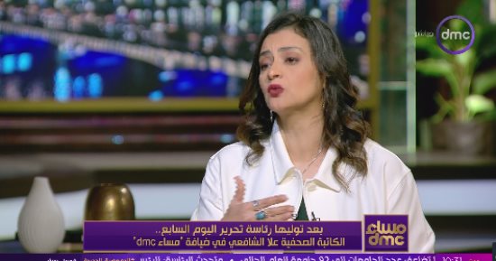 علا الشافعى عن اختيارها لرئاسة تحرير اليوم السابع: شعرت بفرحة وارتباك شديدين