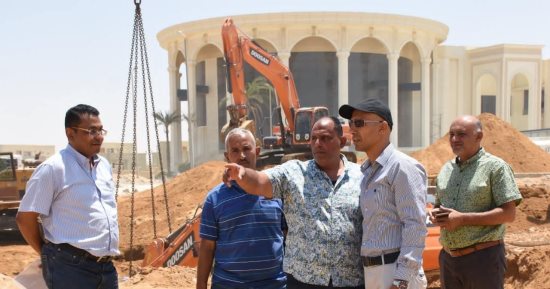 رئيس جهاز القاهرة الجديدة يتفقد مشروعات الطرق والمرافق الجارية بالمدينة