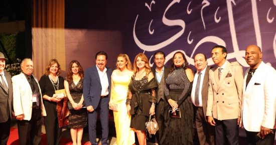 كل نجوم المسرح على ريد كاربت حفل ختام مهرجان المسرح المصرى