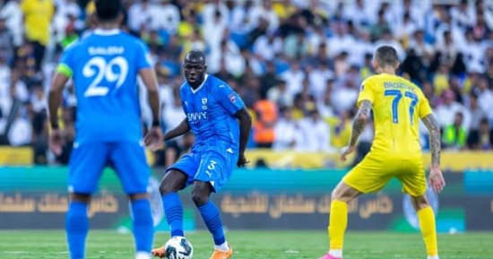 كاليدو كوليبالي يغيب عن الهلال السعودي 4 أسابيع للإصابة
