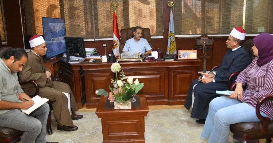 محافظ الغربية يجتمع بـ"الأزهر والأوقاف" لمناقشة خطة الدعوة والتوعية بالمحافظة