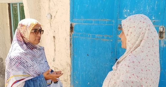 المجلس القومي للمرأة بشمال سيناء يواصل حملة طرق الأبواب
