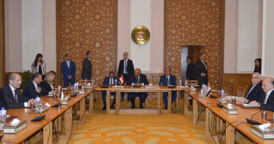 انطلاق اجتماع آلية التعاون الثلاثى بين مصر والأردن والعراق فى القاهرة