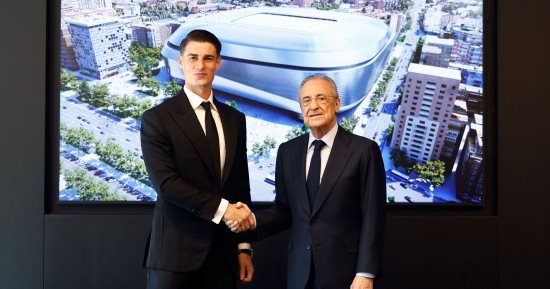 ريال مدريد يقدم حارسه كيبا أمام وسائل الإعلام.. صور