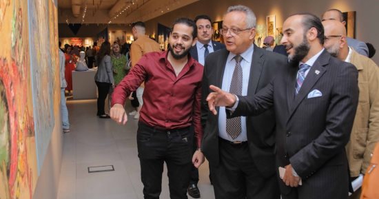 افتتاح معرض "أول مرة" بمكتبة الإسكندرية بمشاركة الشباب