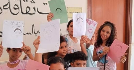فن البورتريه ضمن ورش وفعاليات "ثقافتنا في إجازتنا" بجنوب سيناء