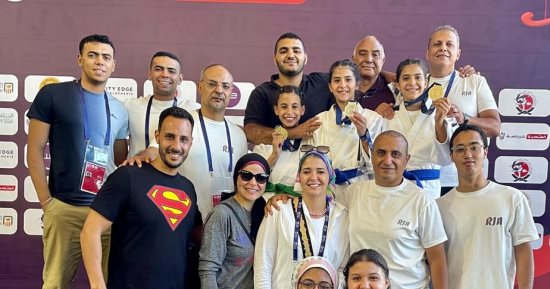 نتائج وزن تحت 70 كجم بالبطولة العربية للجودو بالعلمين 