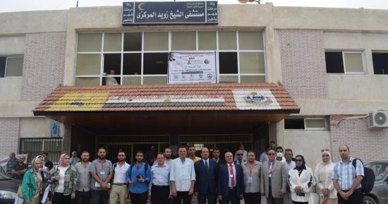 استفادة 778 مواطنا من القافلة الطبية فى مستشفى الشيخ زويد