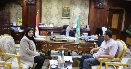 محافظ المنيا يلتقى أعضاء مجلس النواب لمناقشة طلبات المواطنين بالقطاعات الخدمية