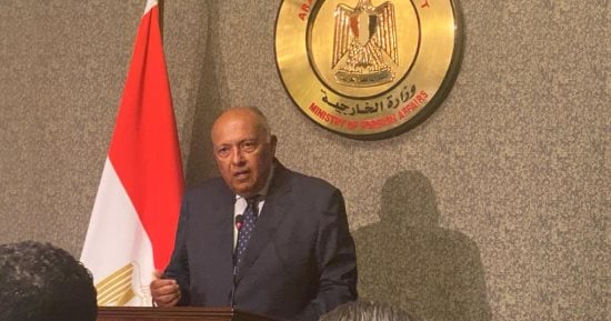 وزير الخارجية يبرز تطلع لجنة الاتصال العربية الخاصة بسوريا لاستئناف المسار الدستورى.. "شكرى" يؤكد ضرورة الحفاظ على وحدة الأراضى السورية.. ويكشف لـ"اليوم السابع" ملامح خطة عمل دول جوار السودان لمعالجة الأزمة