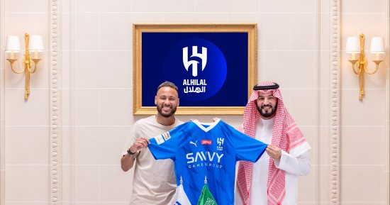 صور توقيع نيمار دا سيلفا لنادي الهلال السعودي