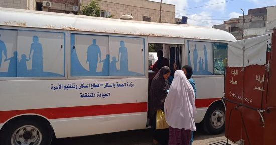 قافلة طبية مجتمعية شاملة لأهالى حوض 10 فى المنتزه بالإسكندرية