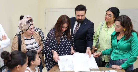 القومى للمرأة يختتم مبادرة "بالفن مصر أحلى" فى حى الأسمرات