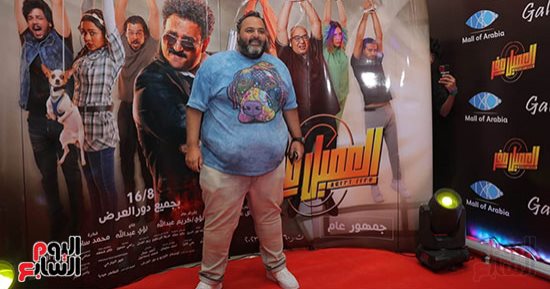 هشام ماجد وشيكو وأمير طعيمة يحضرون العرض الخاص لفيلم "العميل صفر".. صور
